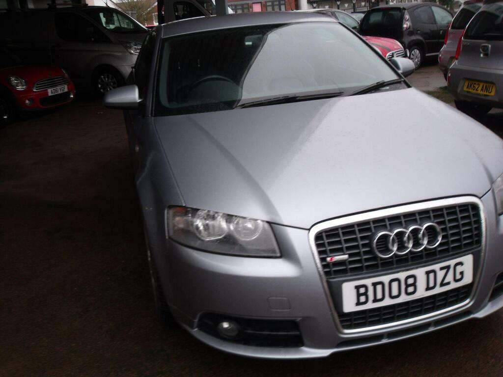 Audi A3 2.0 Tdi Sport Dsg BD08DZG Silver #3