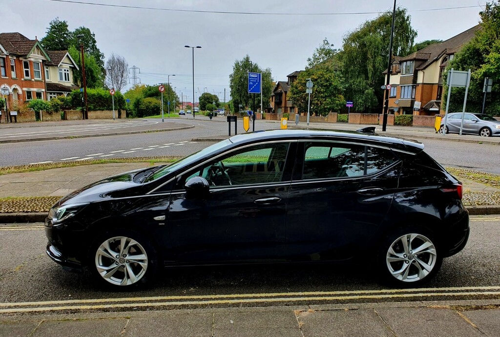 Vauxhall Astra Turbo Sri Nav DL66EZR Black #4