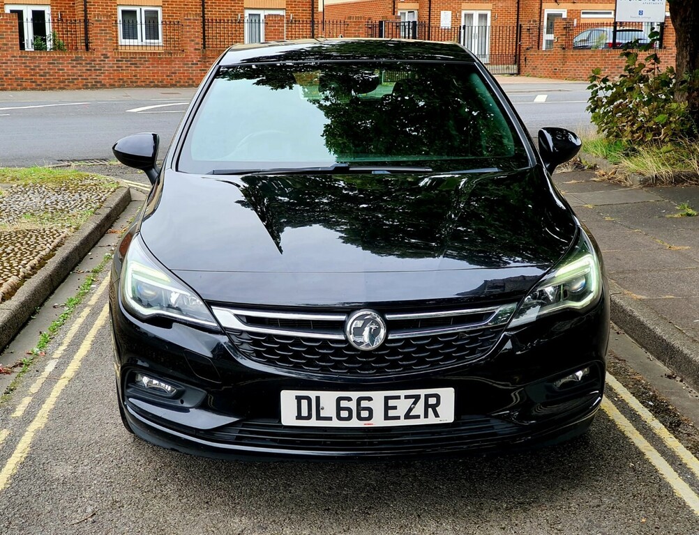 Vauxhall Astra Turbo Sri Nav DL66EZR Black #2