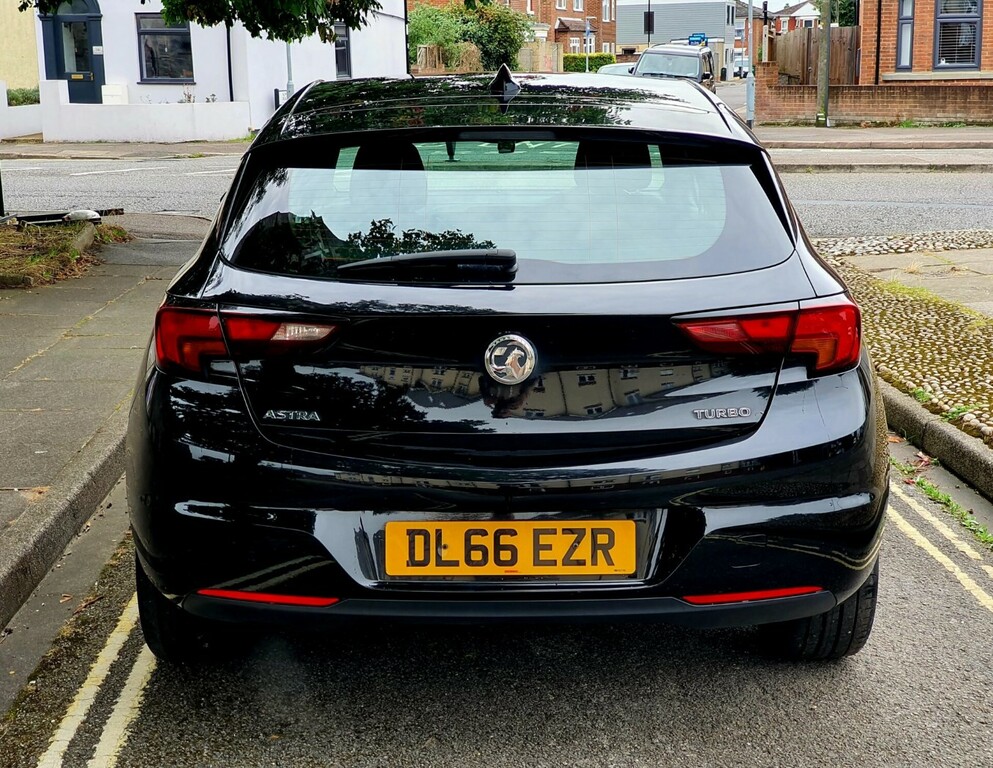 Vauxhall Astra Turbo Sri Nav DL66EZR Black #6