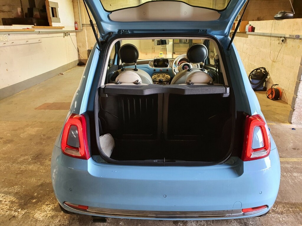 Fiat 500 Lounge YT66MVS Blue #6