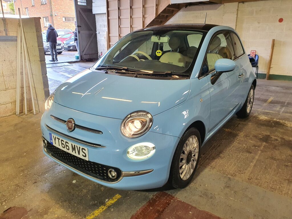 Fiat 500 Lounge Blue