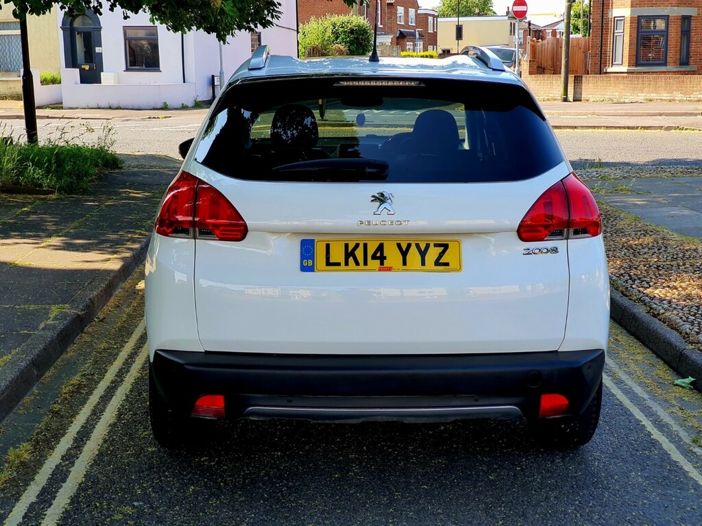 Peugeot 2008 Vti Allure Station Wagon LK14YYZ White #6