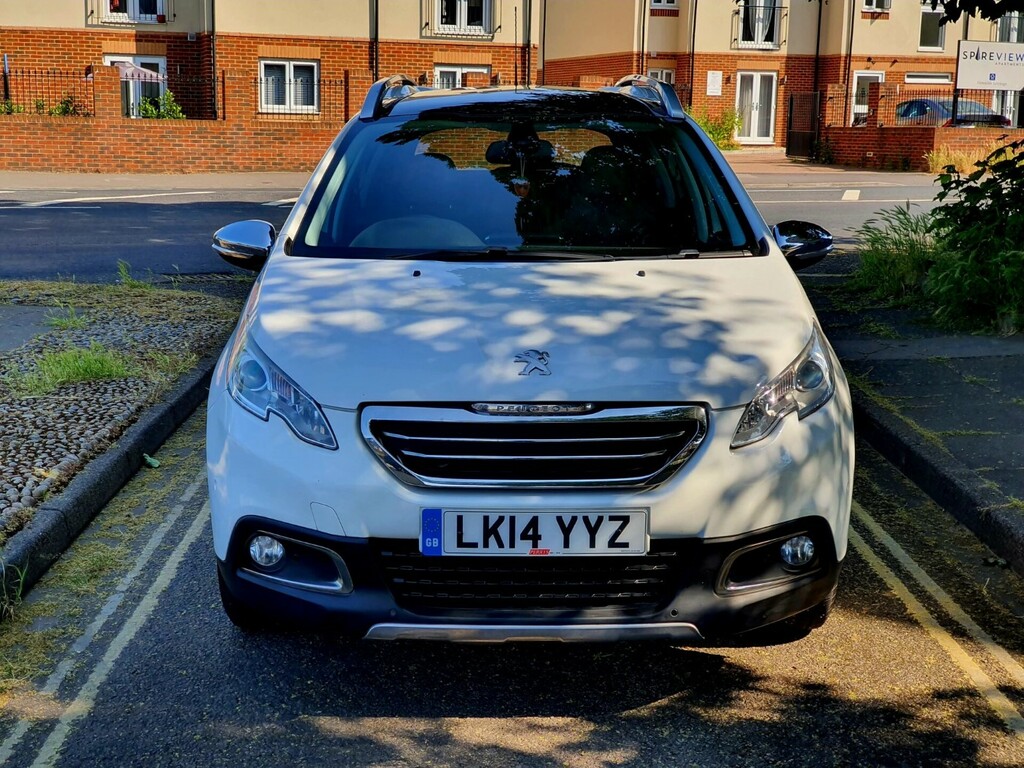 Peugeot 2008 Vti Allure Station Wagon LK14YYZ White #2