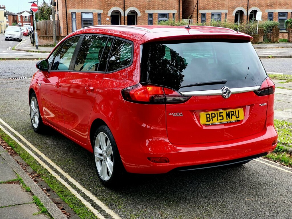 Vauxhall Zafira Tourer Sri Red #6