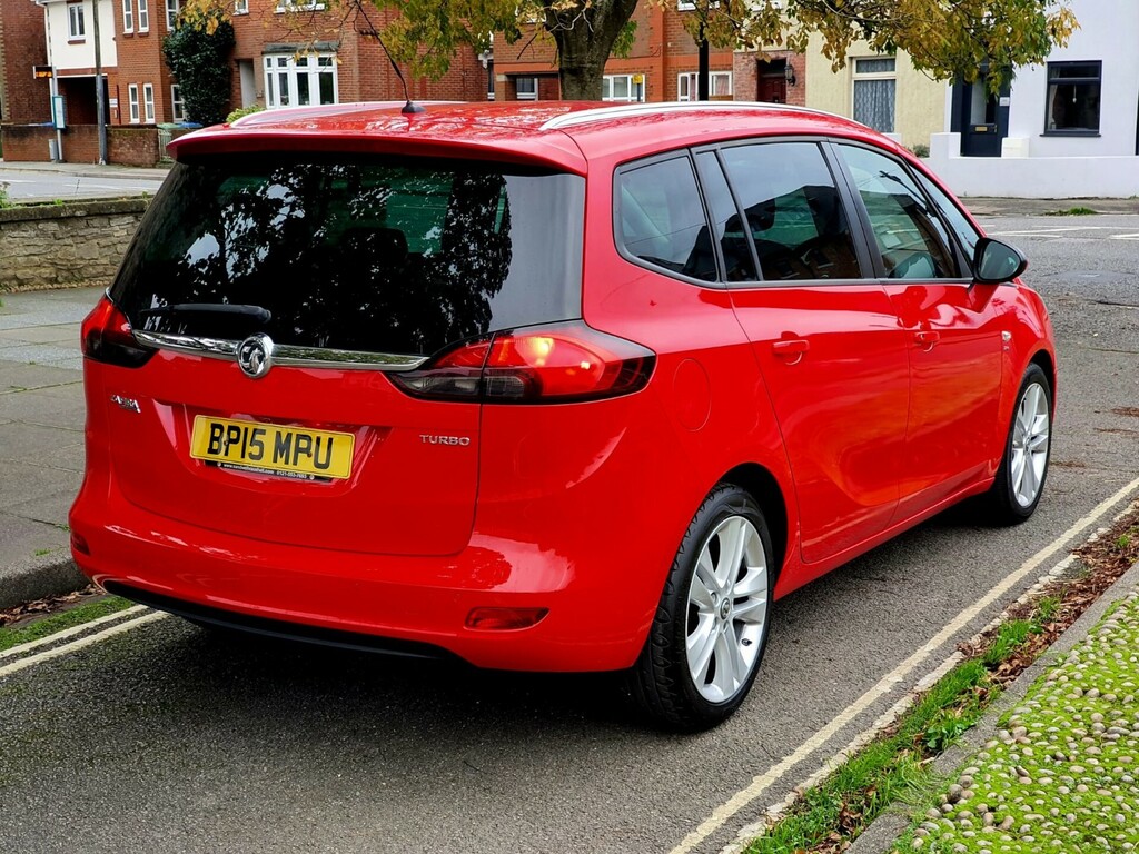 Vauxhall Zafira Tourer Sri Red #3