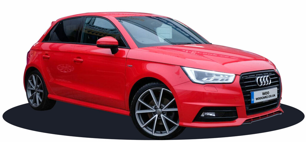 Audi A1 Tfsi Black Edition Red