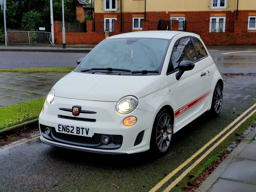Fiat 500 Abarth 595 Turismo White #3