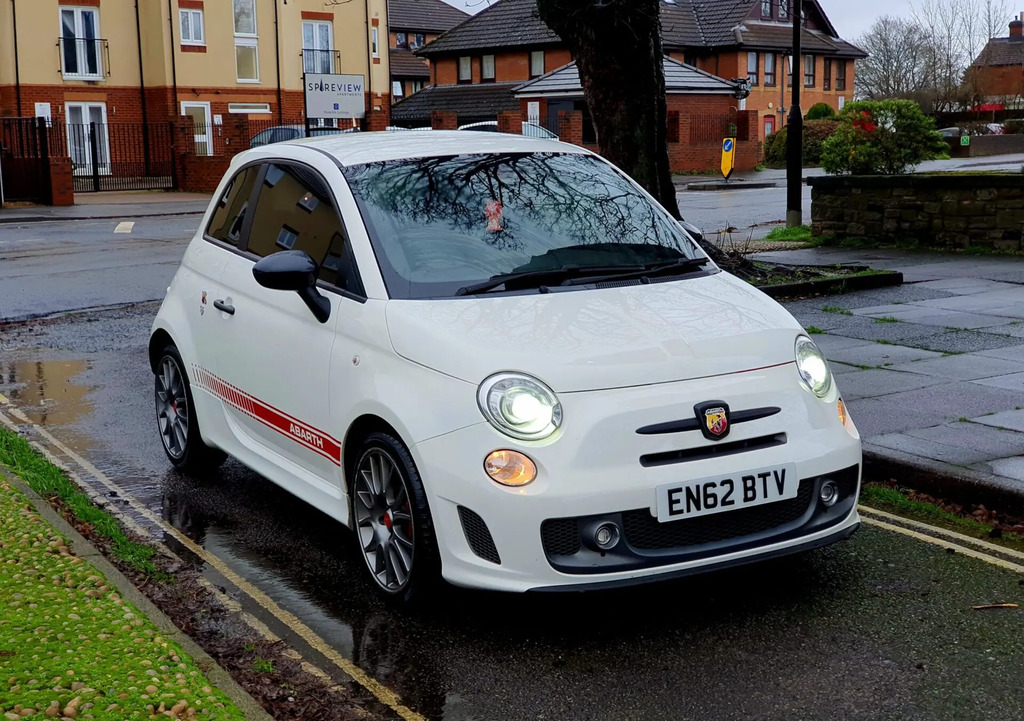Fiat 500 Abarth 595 Turismo White