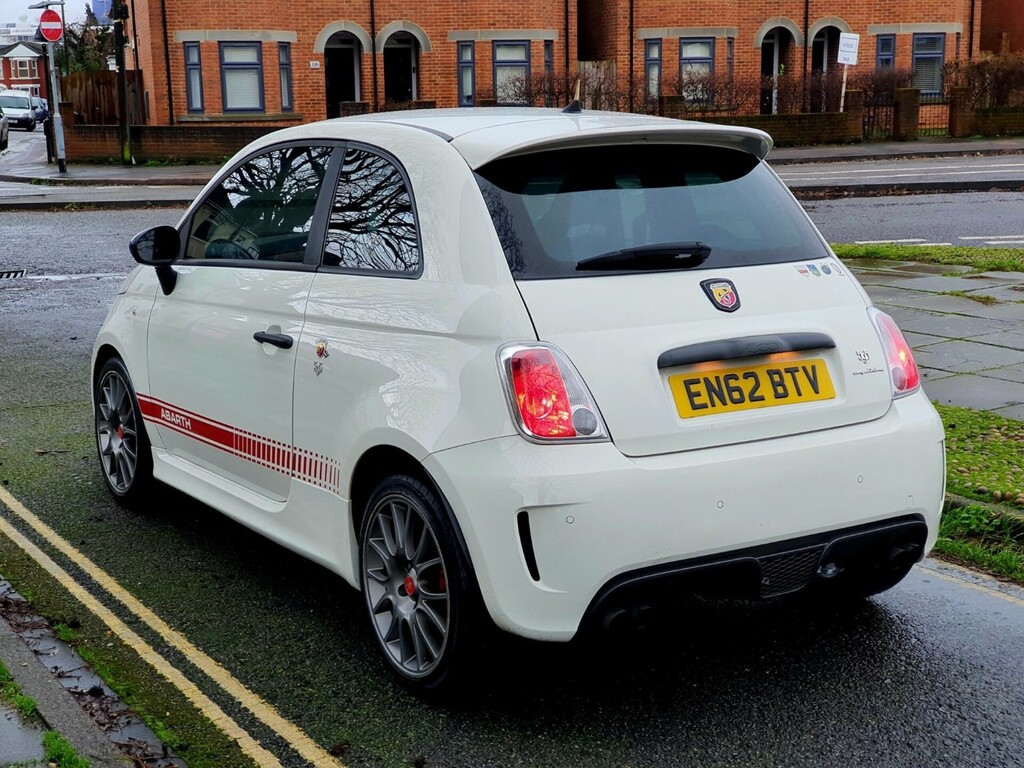 Fiat 500 Abarth 595 Turismo White #5