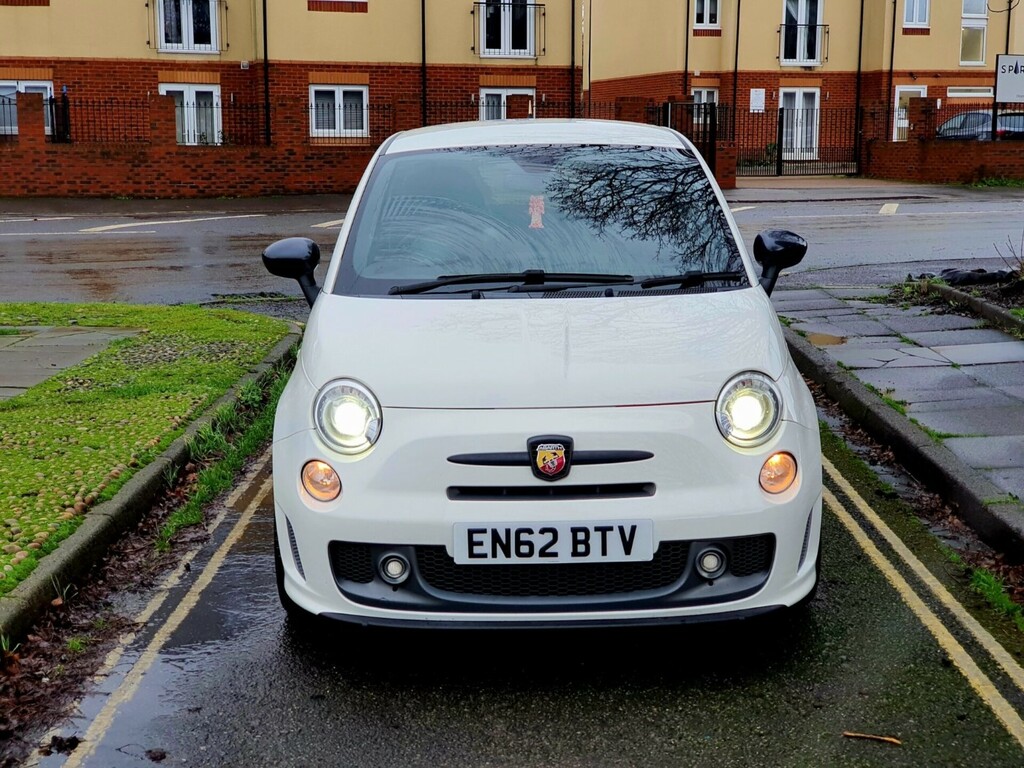Fiat 500 Abarth 595 Turismo White #2