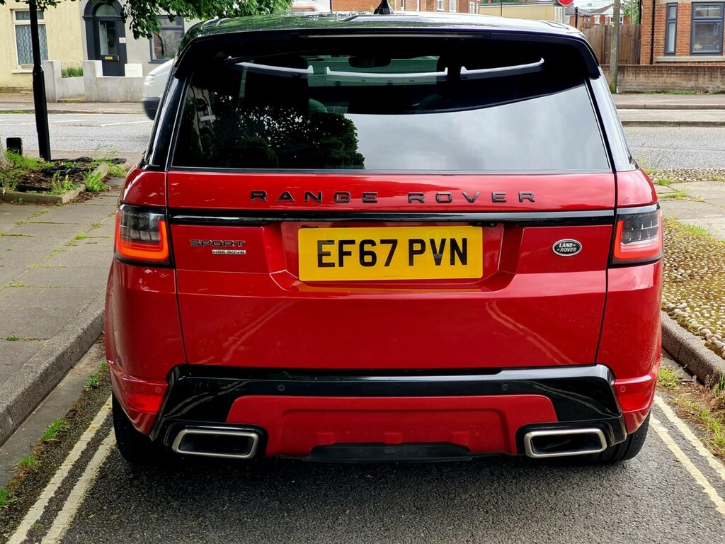 Land Rover Range Rover Sport Hse Red #5