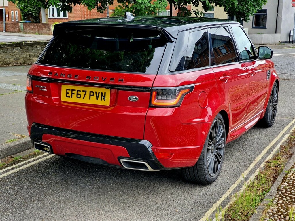 Land Rover Range Rover Sport Hse Red #4