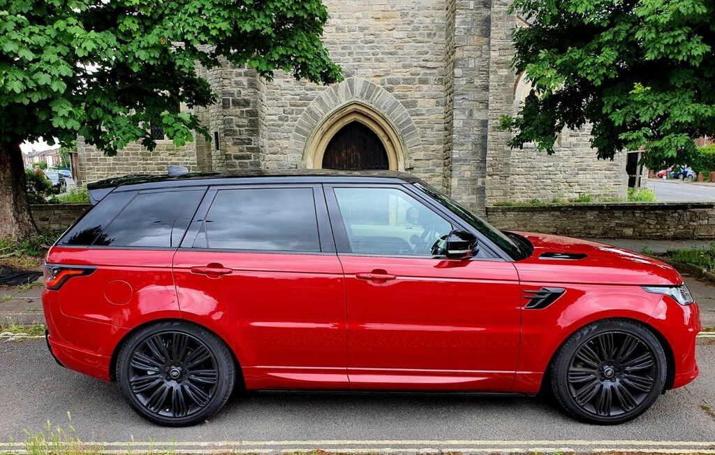 Land Rover Range Rover Sport Hse Red #3