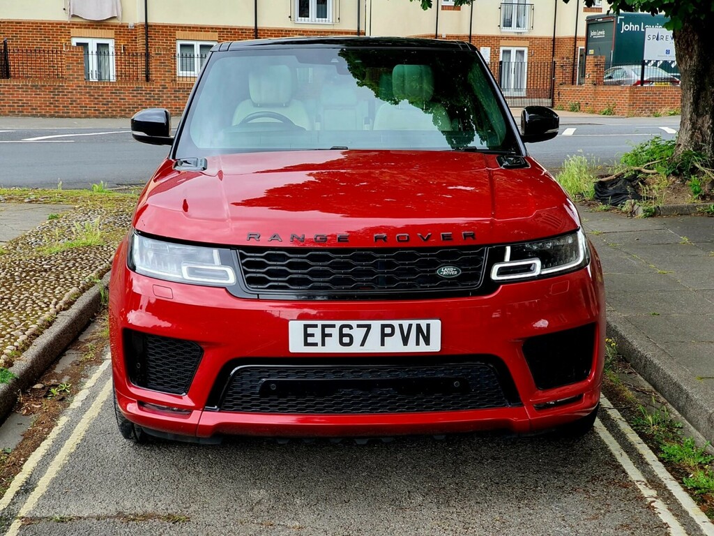 Land Rover Range Rover Sport Hse Red #2
