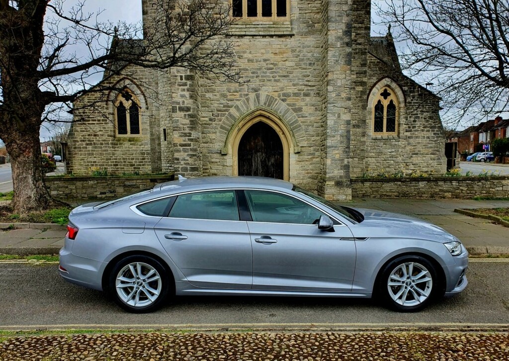Audi A5 2.0Tdi Ultra Sportback Silver #4