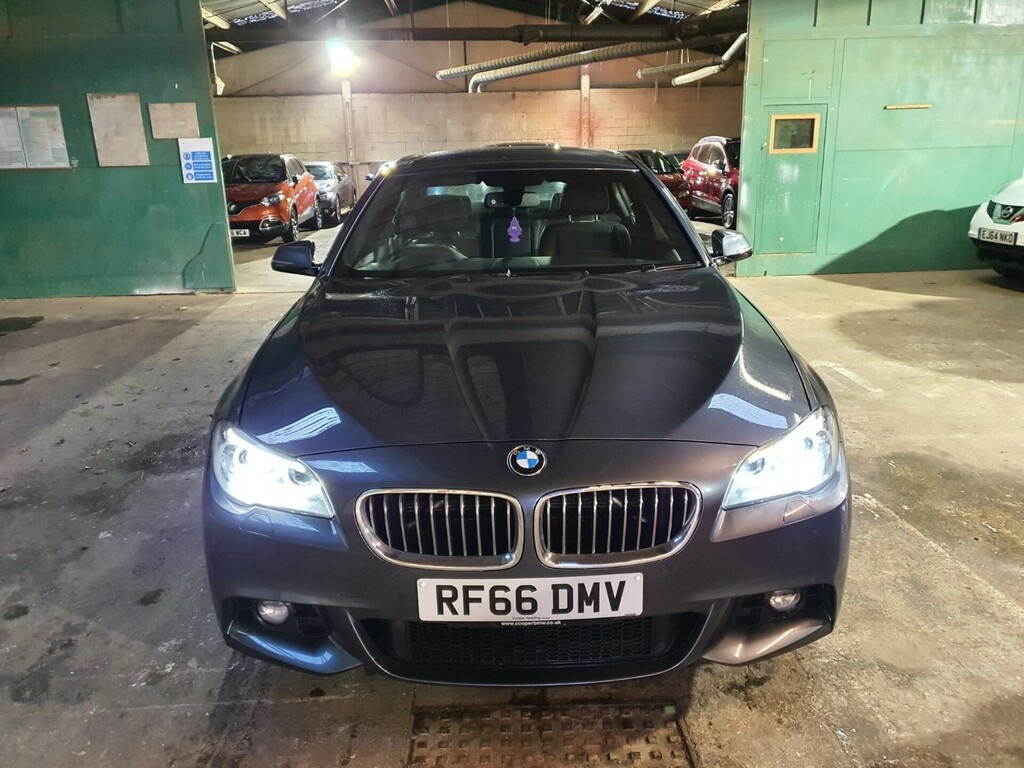 BMW 5 Series 520D M Sport RF66DMV Grey #3