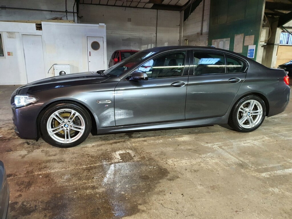 BMW 5 Series 520D M Sport RF66DMV Grey #2