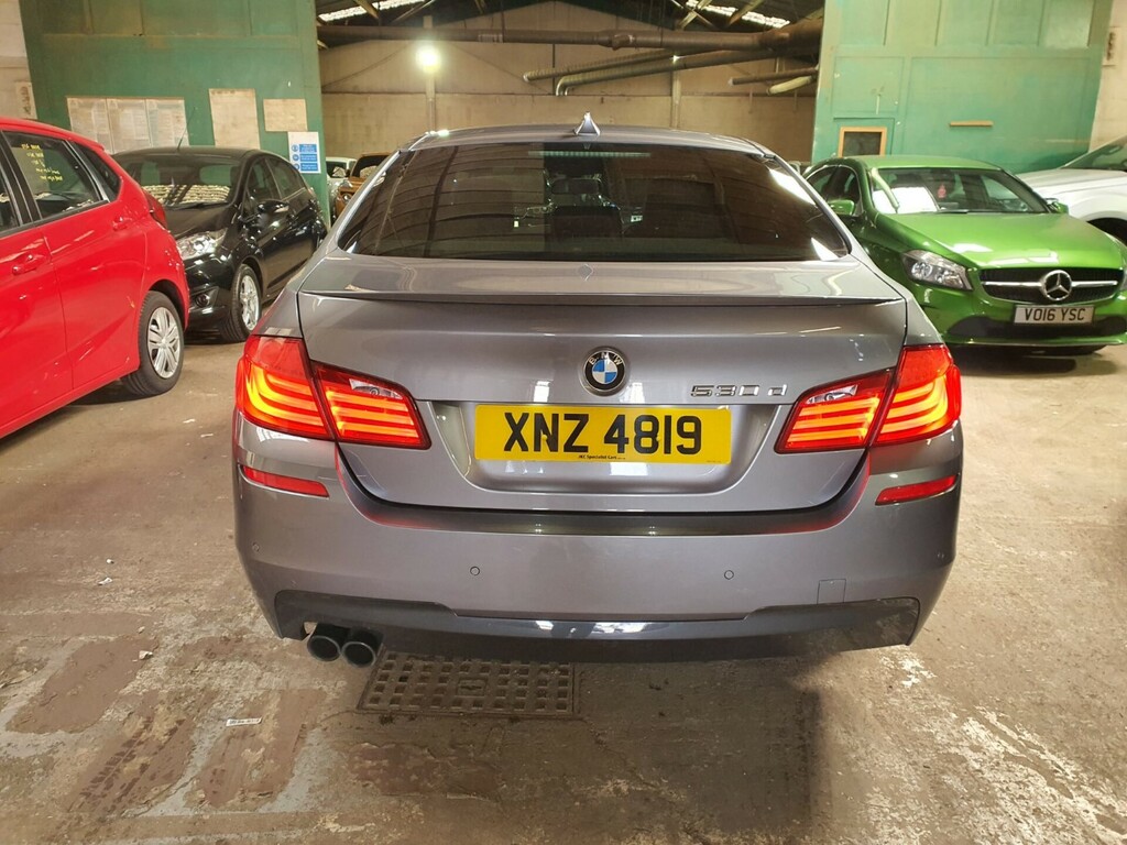BMW 5 Series 520D M Sport Grey #4