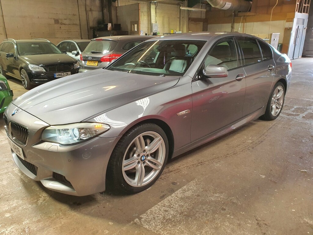 BMW 5 Series 520D M Sport Grey #2