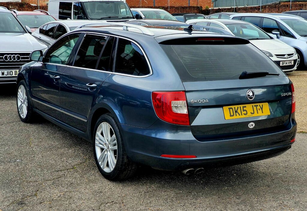 Skoda Superb Elegance Tdi Cr Dsg DK15JTY Grey #4