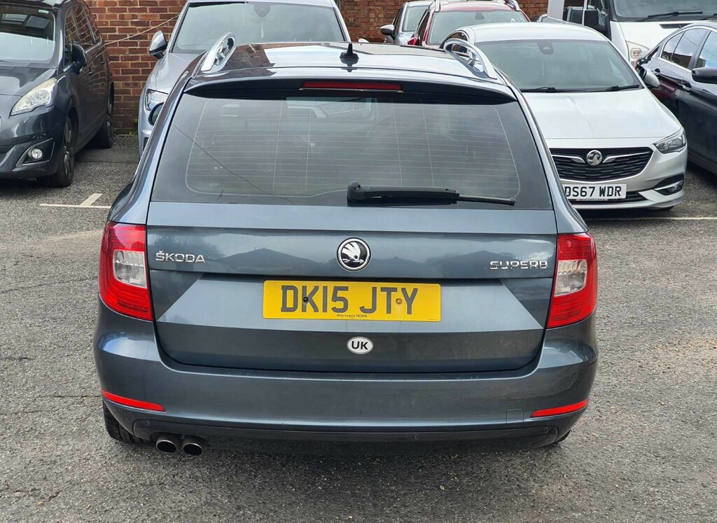 Skoda Superb Elegance Tdi Cr Dsg DK15JTY Grey #5