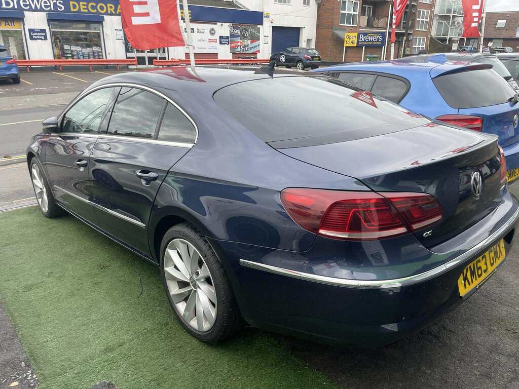 Volkswagen CC Gt Tdi Bluemotion Technology KM63GMX Blue #3