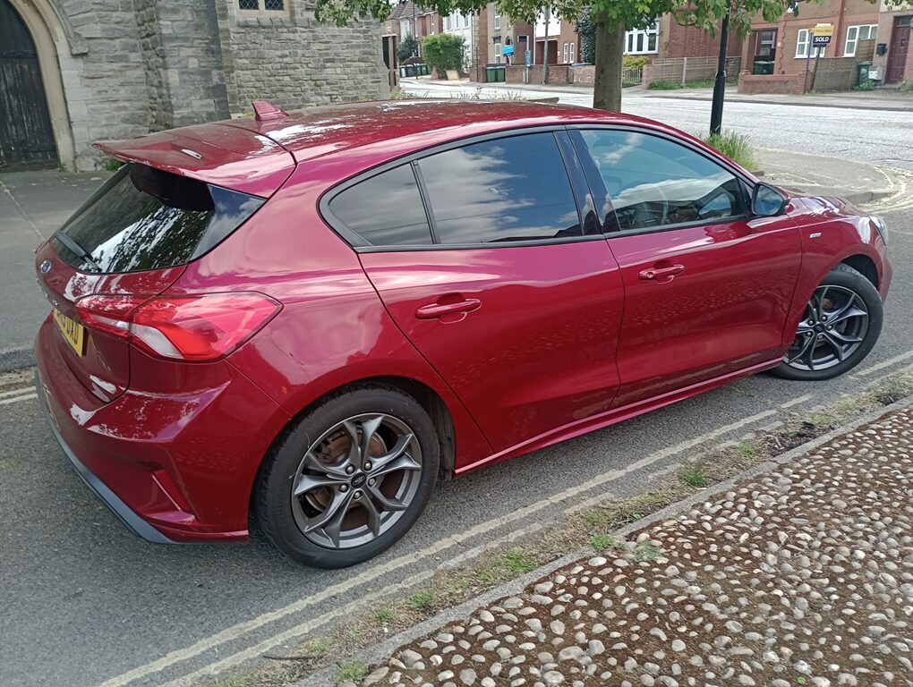 Ford Focus St-line DH19DXD Red #4