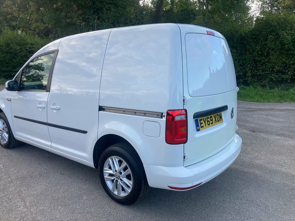 Volkswagen Caddy 2.0 Tdi C20 Highline Panel Van S EY69XOM White #5