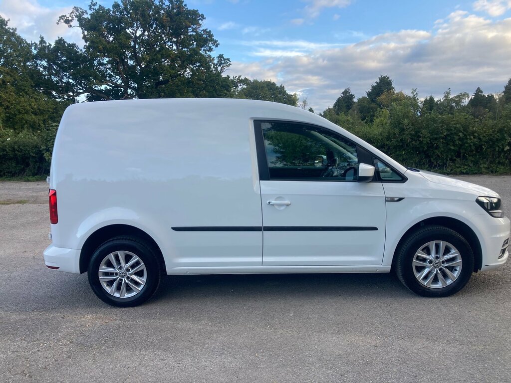 Volkswagen Caddy 2.0 Tdi C20 Highline Panel Van S EY69XOM White #2