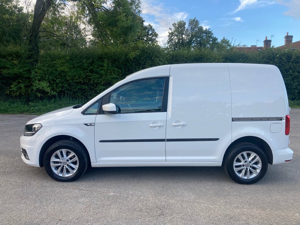 Volkswagen Caddy 2.0 Tdi C20 Highline Panel Van S EY69XOM White #6