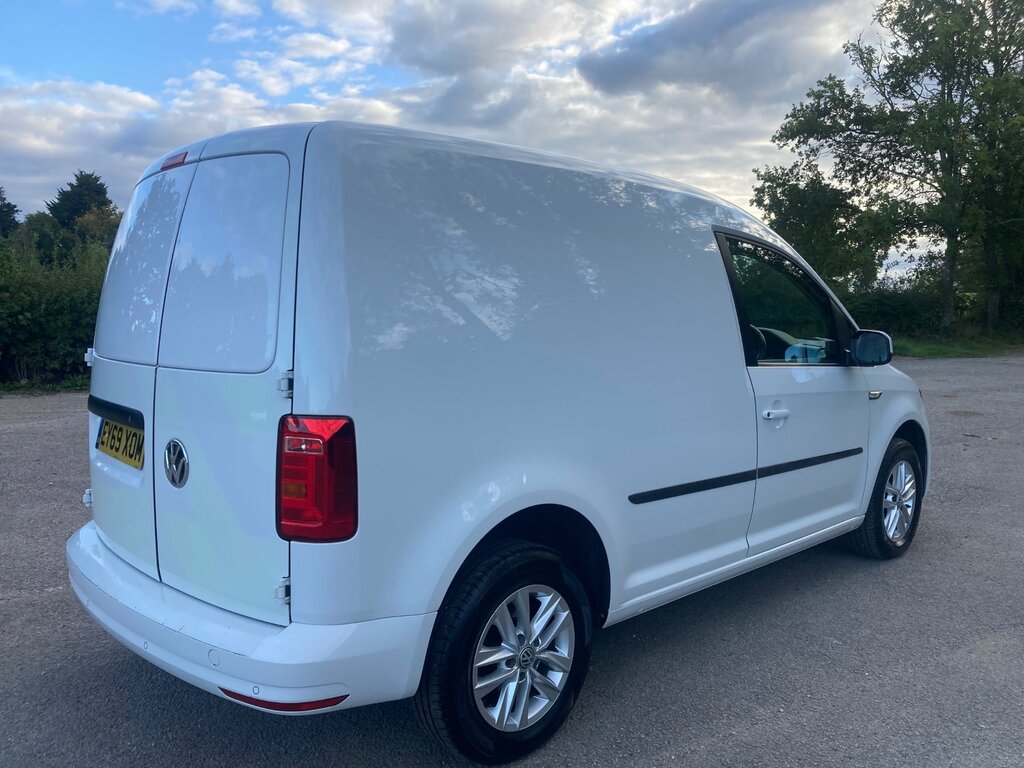 Volkswagen Caddy 2.0 Tdi C20 Highline Panel Van S EY69XOM White #3