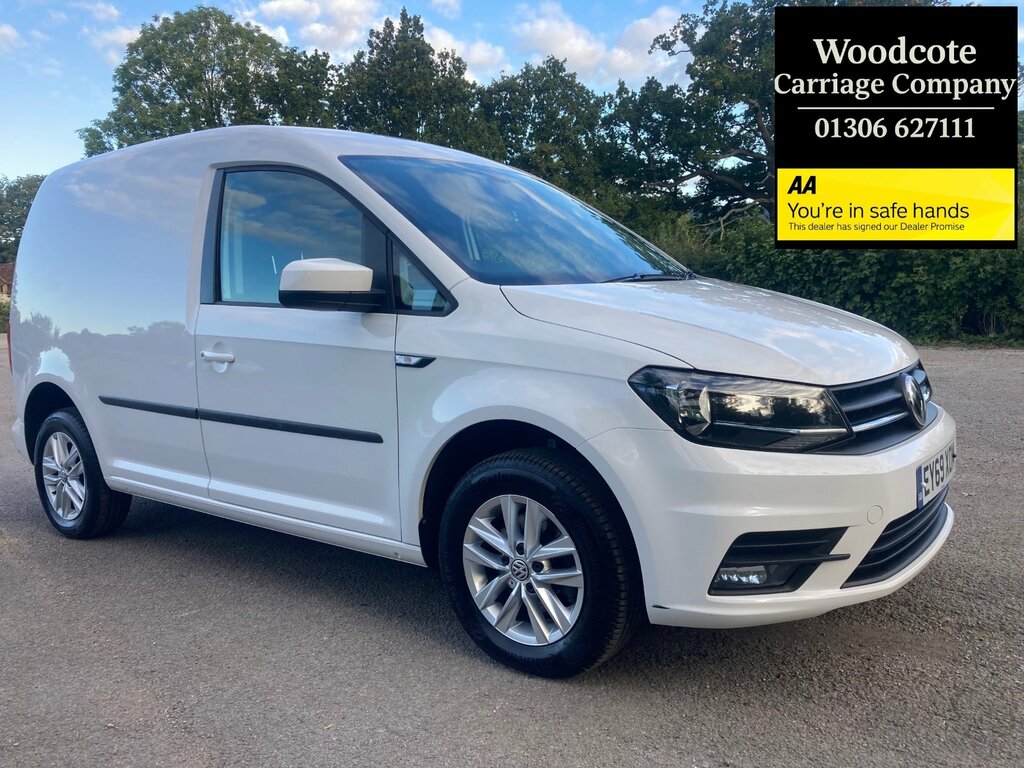 Volkswagen Caddy 2.0 Tdi C20 Highline Panel Van S White