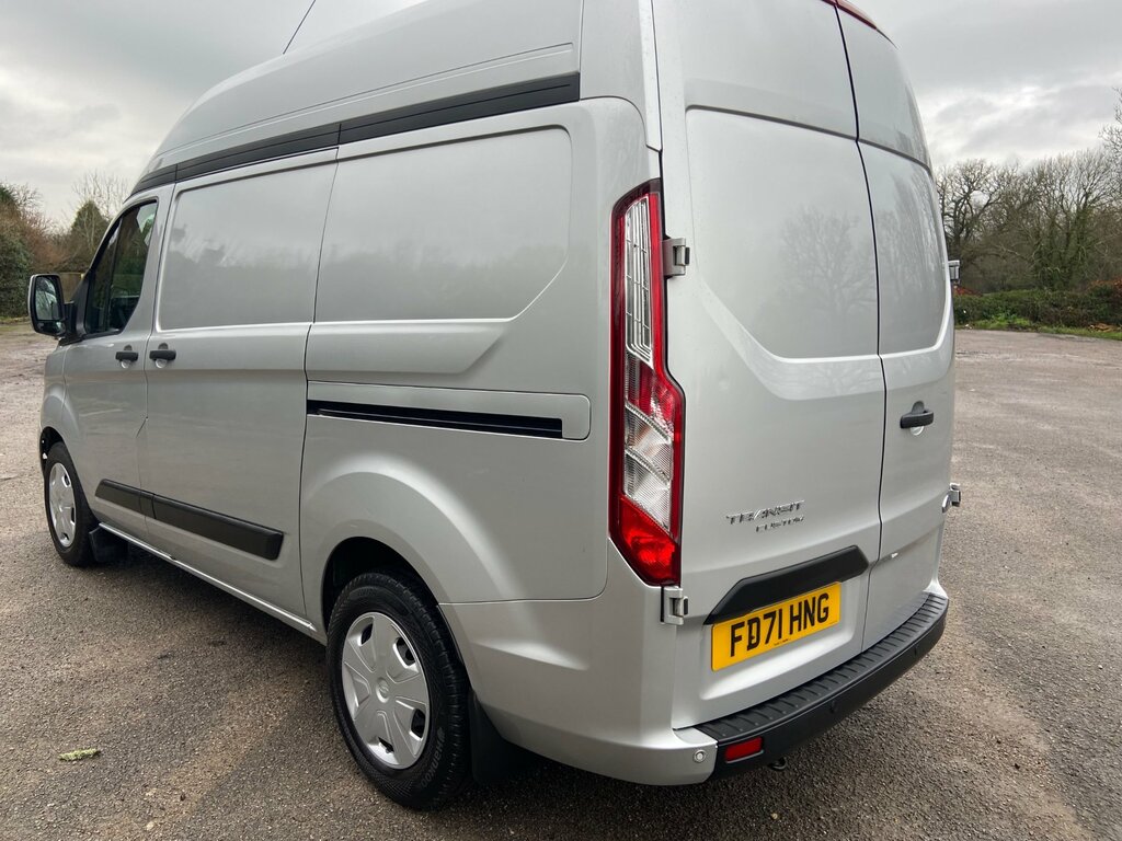 Ford Transit Custom 2.0 320 Ecoblue Trend Panel Van L1 H FD71HNG Silver #6