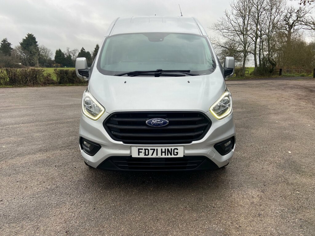 Ford Transit Custom 2.0 320 Ecoblue Trend Panel Van L1 H FD71HNG Silver #2