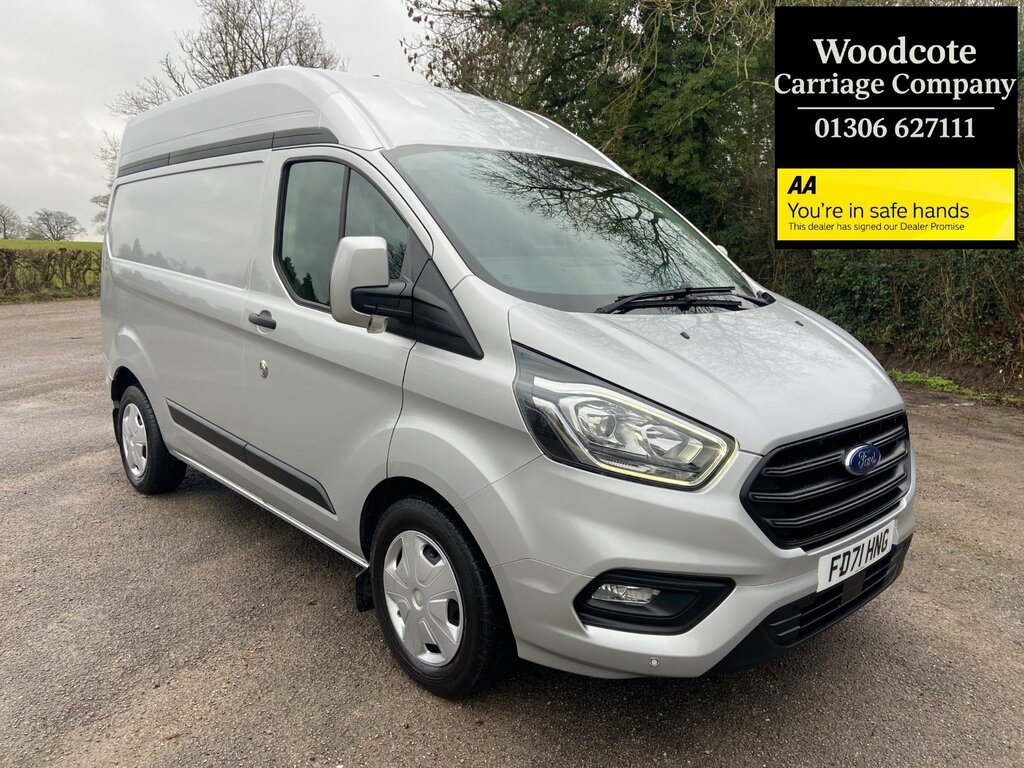 Ford Transit Custom 2.0 320 Ecoblue Trend Panel Van L1 H Silver