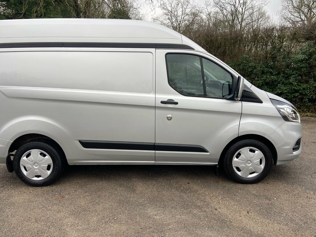 Ford Transit Custom 2.0 320 Ecoblue Trend Panel Van L1 H FD71HNG Silver #4