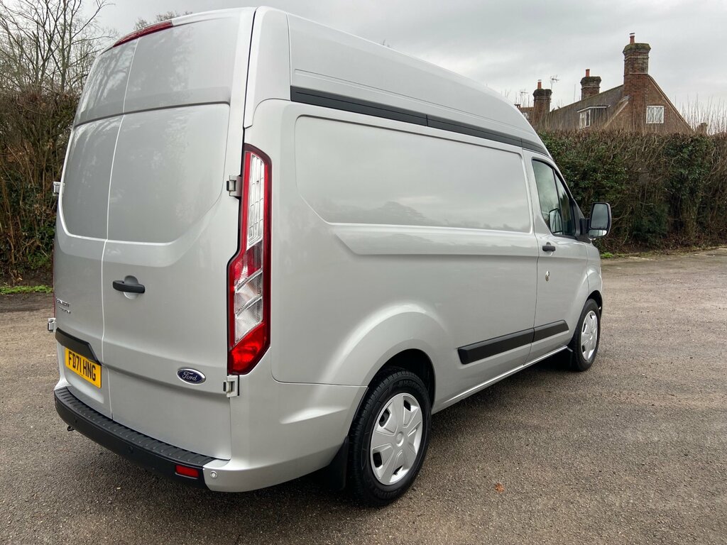 Ford Transit Custom 2.0 320 Ecoblue Trend Panel Van L1 H FD71HNG Silver #5