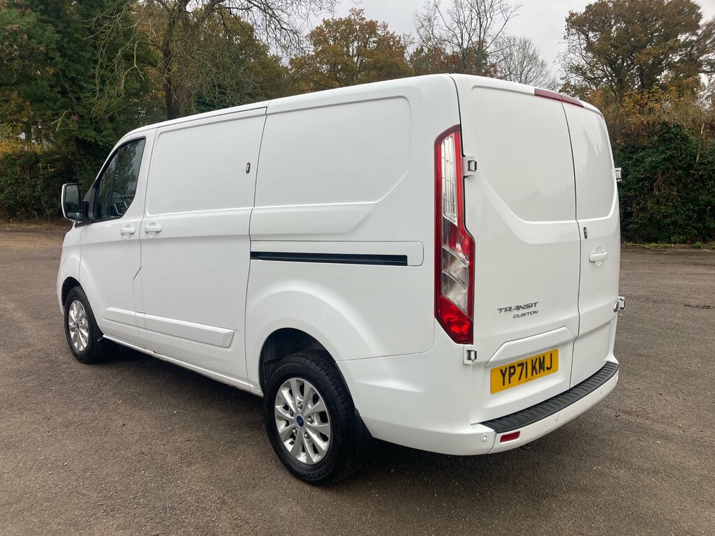 Ford Transit Custom 2.0 280 Ecoblue Limited Panel Van L1 YP71KMJ White #6