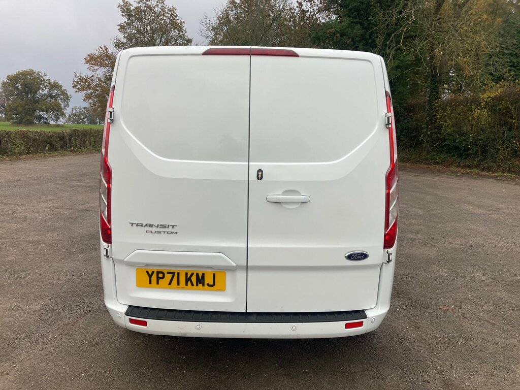 Ford Transit Custom 2.0 280 Ecoblue Limited Panel Van L1 YP71KMJ White #4