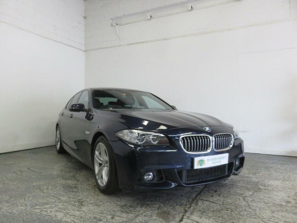 BMW 5 Series Saloon 2.0 520D M Sport Euro 6 Ss 201 Blue