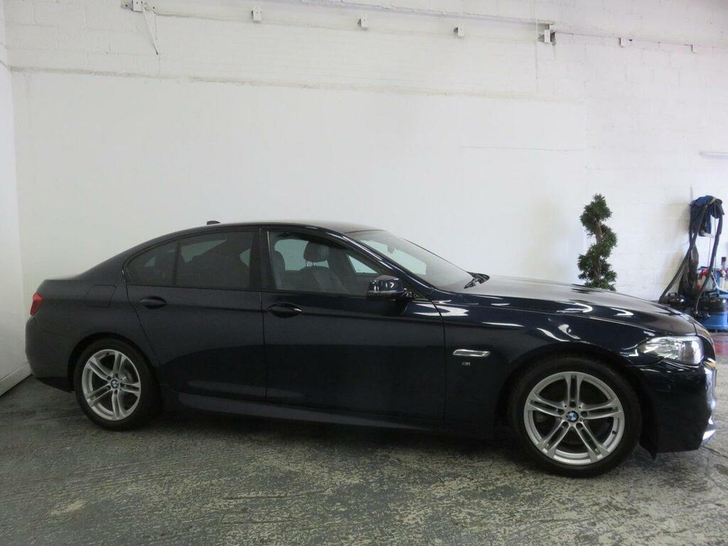 BMW 5 Series Saloon 2.0 520D M Sport Euro 6 Ss 201 Blue #3