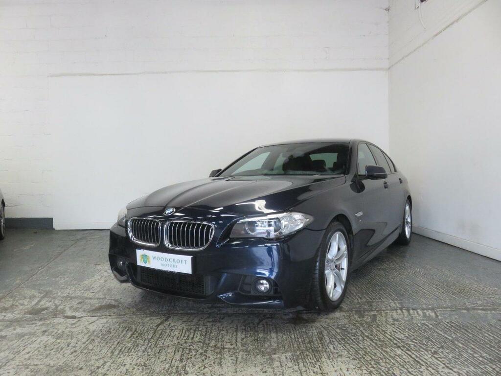 BMW 5 Series Saloon 2.0 520D M Sport Euro 6 Ss 201 Blue #2