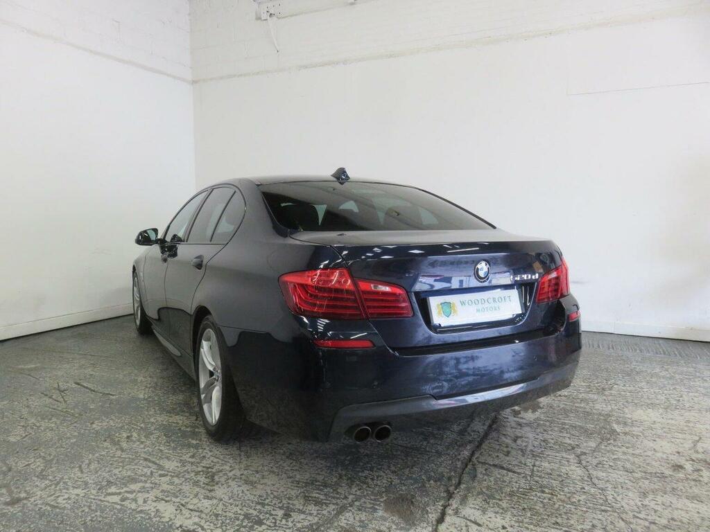 BMW 5 Series Saloon 2.0 520D M Sport Euro 6 Ss 201 Blue #5