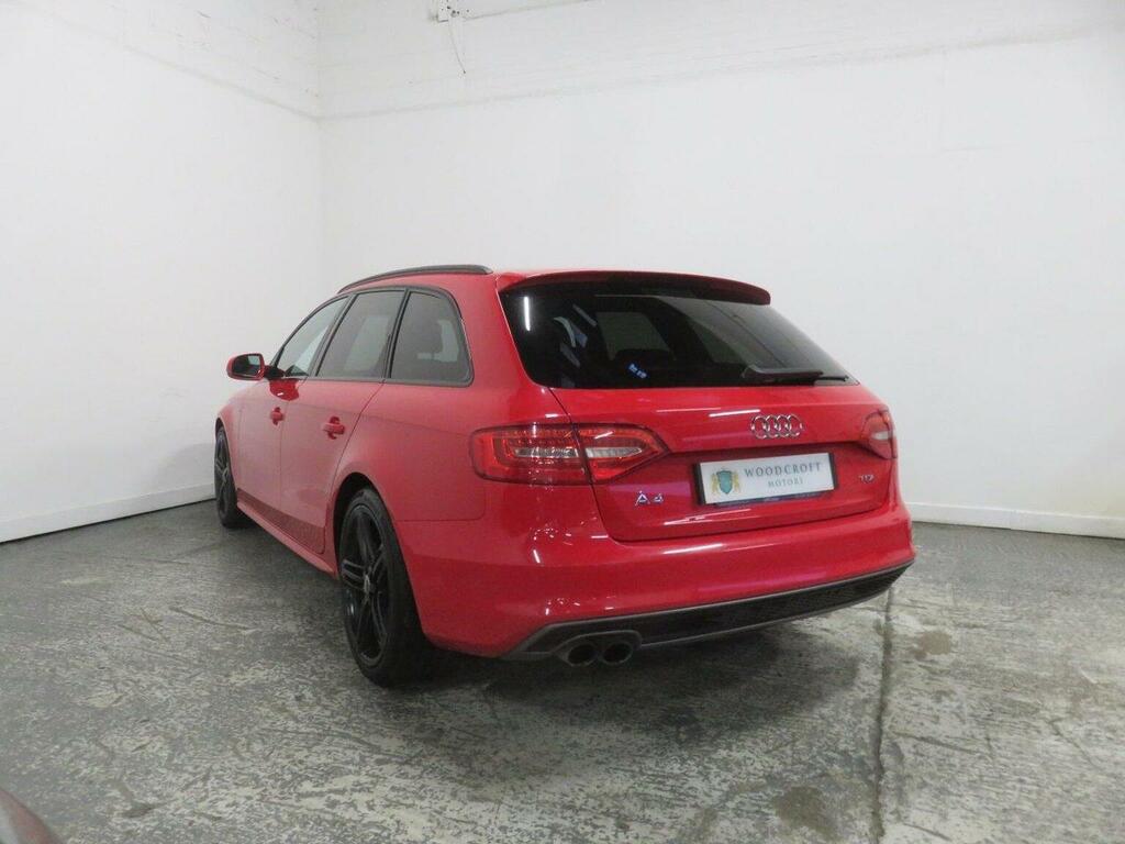 Audi A4 Avant Estate 2.0 Tdi Black Edition Euro 5 Ss 201 Red #5