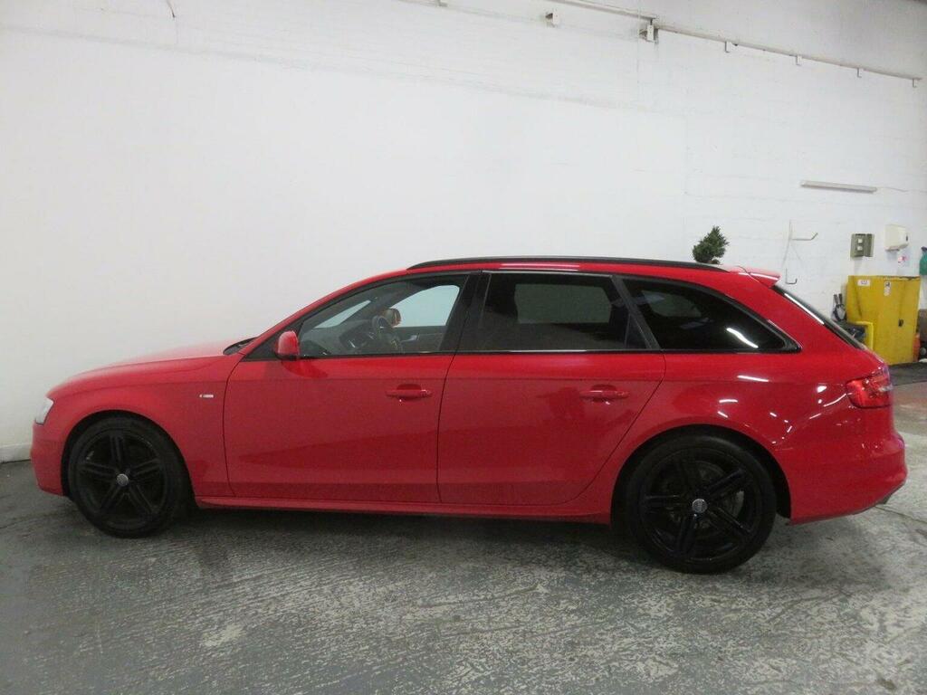 Audi A4 Avant Estate 2.0 Tdi Black Edition Euro 5 Ss 201 Red #6