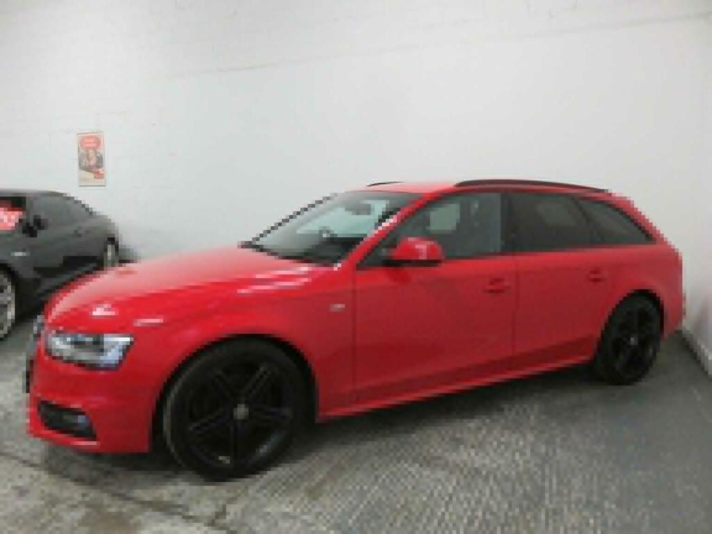 Audi A4 Avant Estate 2.0 Tdi Black Edition Euro 5 Ss 201 Red #4