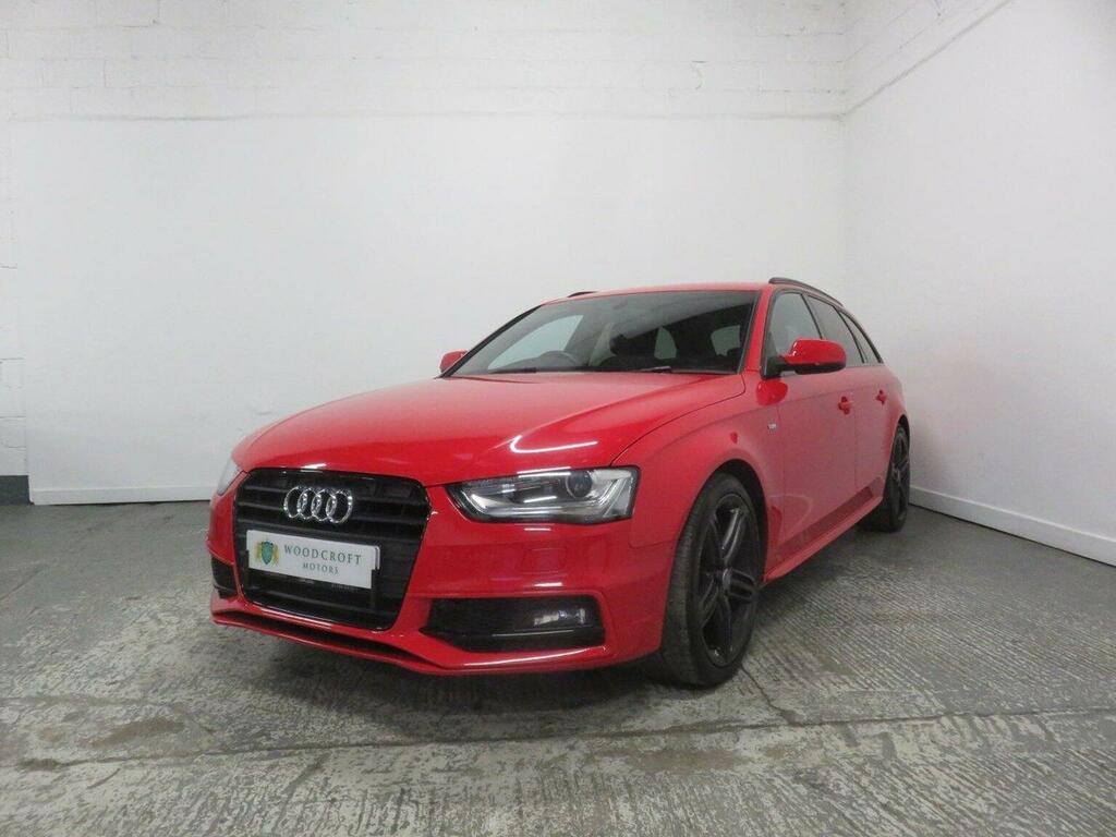 Audi A4 Avant Estate 2.0 Tdi Black Edition Euro 5 Ss 201 Red #2