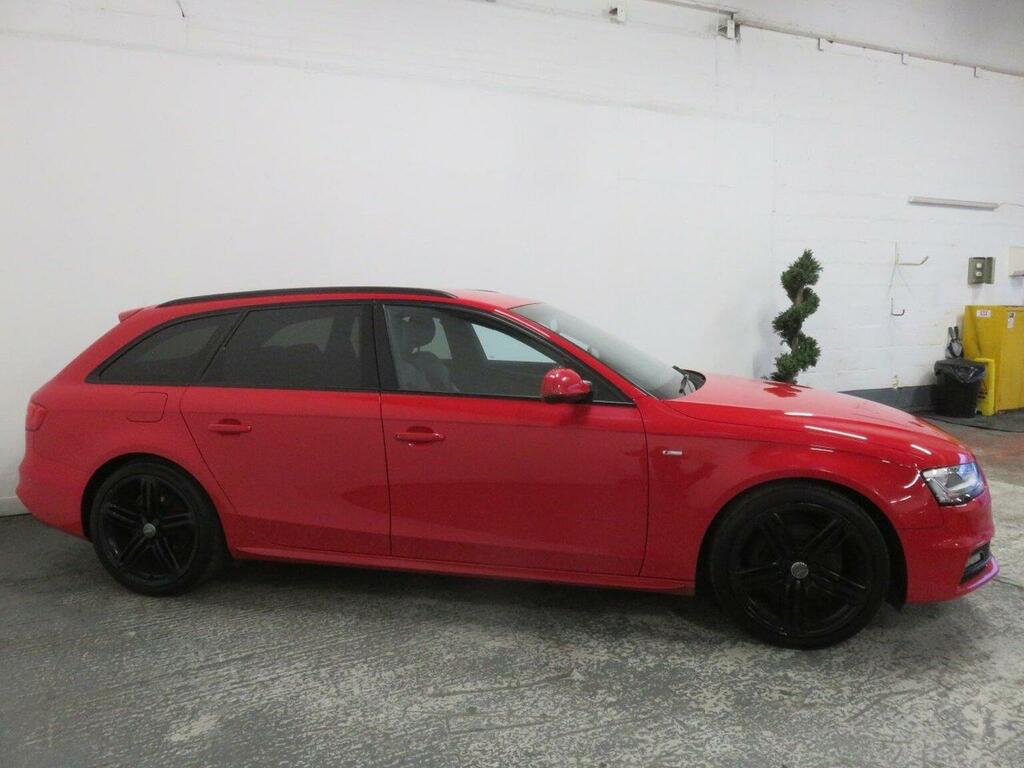 Audi A4 Avant Estate 2.0 Tdi Black Edition Euro 5 Ss 201 Red #3