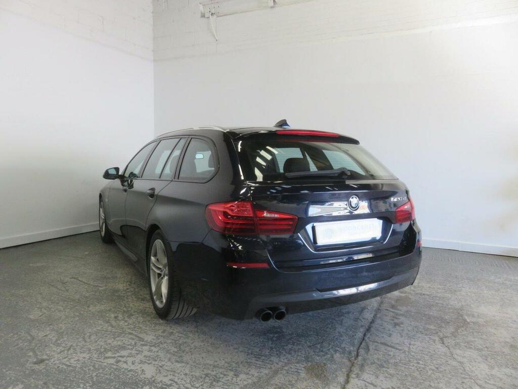BMW 5 Series Estate 2.0 520D M Sport Touring Euro 6 Ss CY66FAO Black #5